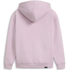 Suede Logo Full Zip Hoodie