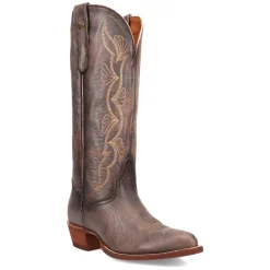 Sunrise Canyon Embroidered Pointed Toe Pull On Cowboy Boots