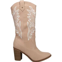 Taley Embroidered Round Toe Cowboy Boots