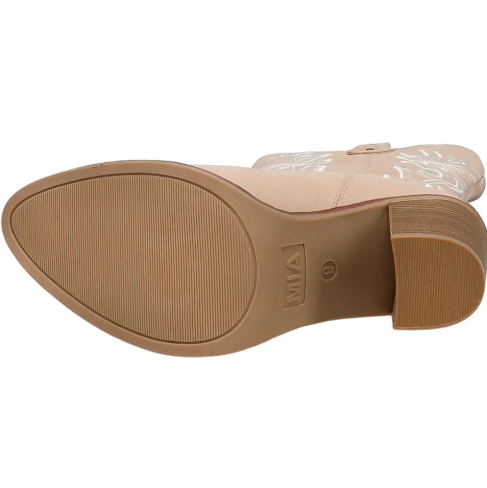 Taley Embroidered Round Toe Cowboy Boots
