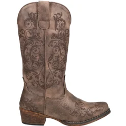 Tall Stuff Embroidery Snip Toe Cowboy Boots