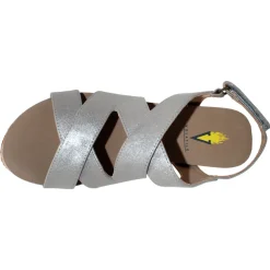 Tory Slingback Studded Wedge Sandals