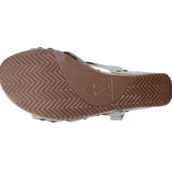 Tory Slingback Studded Wedge Sandals