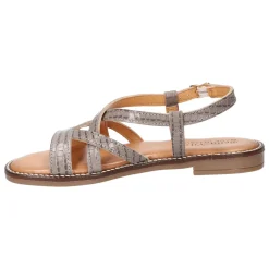 Tya-Italy Croc Slingback Strappy Sandals