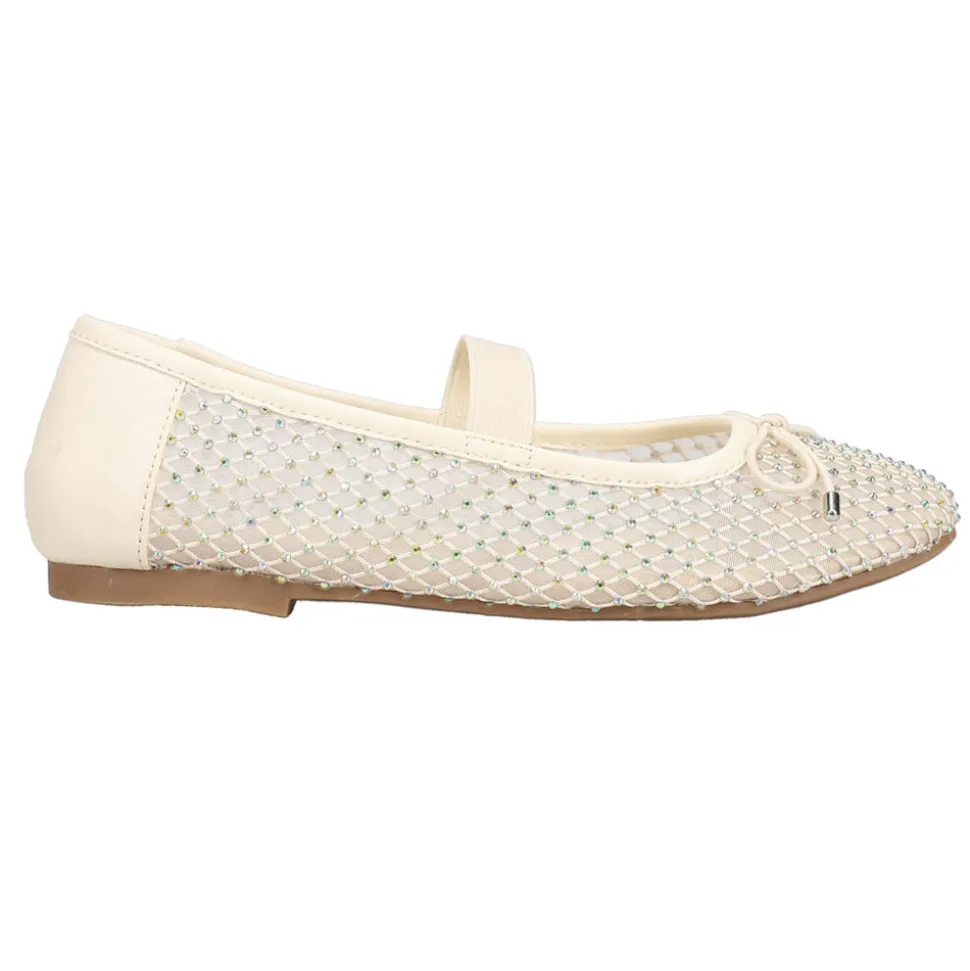 Unica Rhinestone Mary Jane Flats