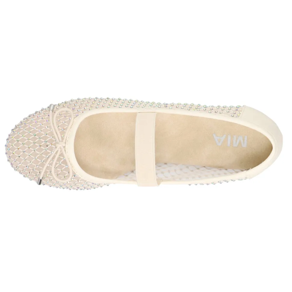 Unica Rhinestone Mary Jane Flats
