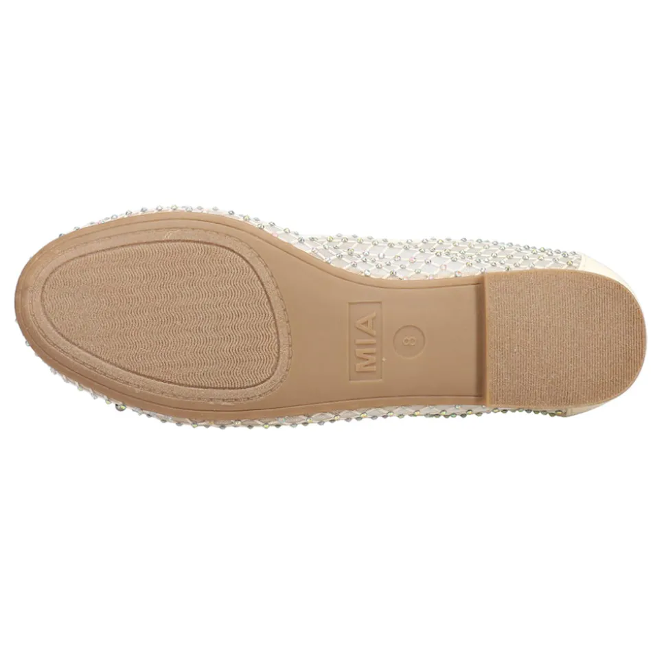 Unica Rhinestone Mary Jane Flats