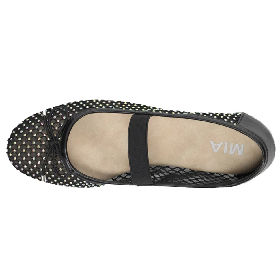 Unica Rhinestone Mary Jane Flats