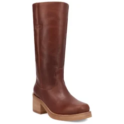 Vagabond Round Toe Pull On Boots