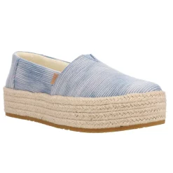 Valencia Denim Espadrille Flats