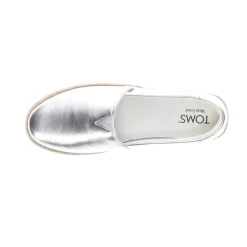 Valencia Metallic Platform Espadrille Flats
