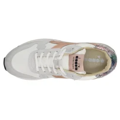 Venus Iris Dirty Metallic Lace Up Sneakers