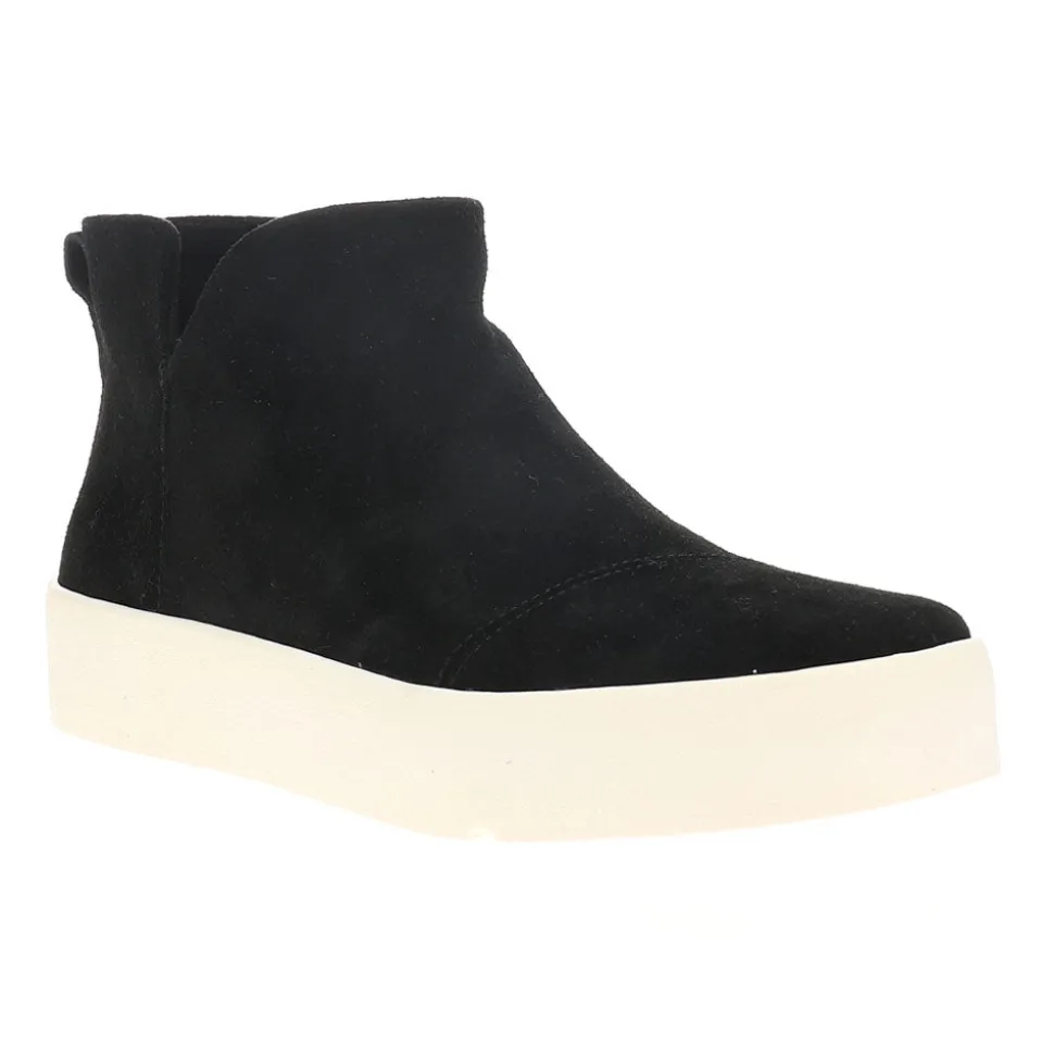 Verona Mid Suede Platform Zippered Sneakers