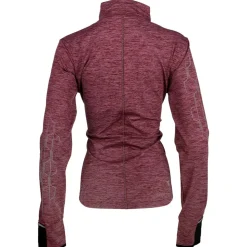 Warm Up Winter Be One Running Mock Neck Long Sleeve Pullover Top