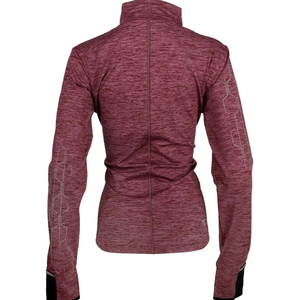 Warm Up Winter Be One Running Mock Neck Long Sleeve Pullover Top