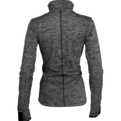 Warm Up Winter Be One Running Mock Neck Long Sleeve Pullover Top