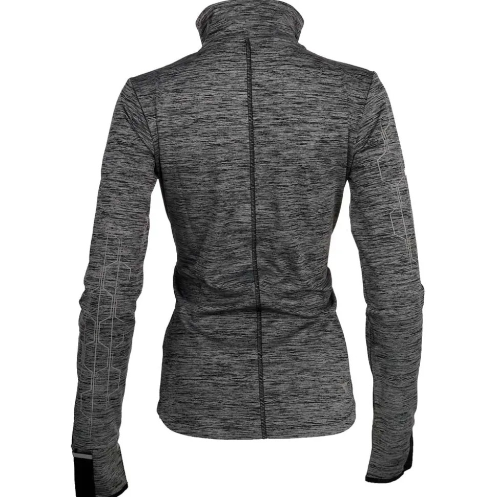Warm Up Winter Be One Running Mock Neck Long Sleeve Pullover Top