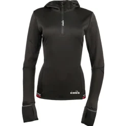 Warm Up Winter Running Quarter Zip Hoodie