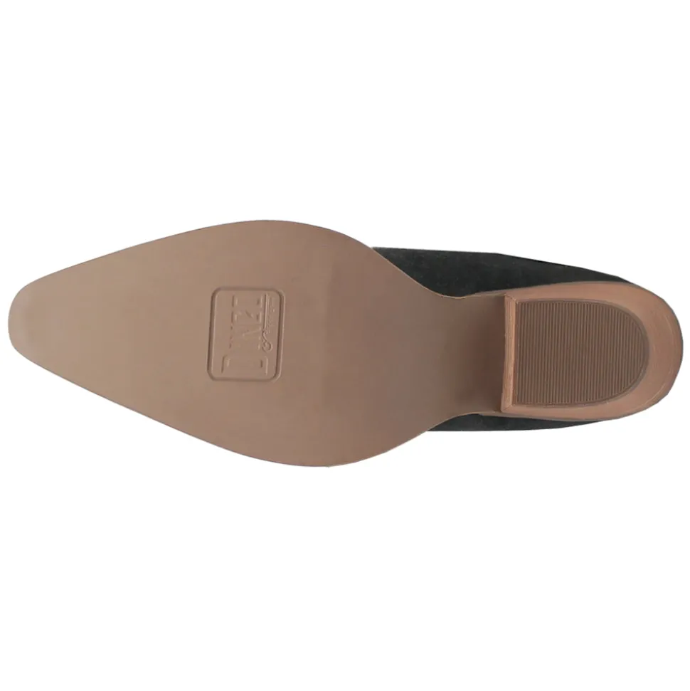 Wild Child Fringe Snip Toe Pull On Cowboy Boots