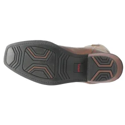 Williams Leather Square Toe Cowboy Boots