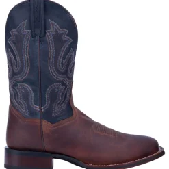 Winslow Embroidered Square Toe Cowboy Boots