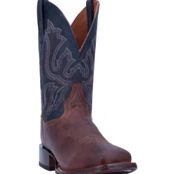 Winslow Embroidered Square Toe Cowboy Boots