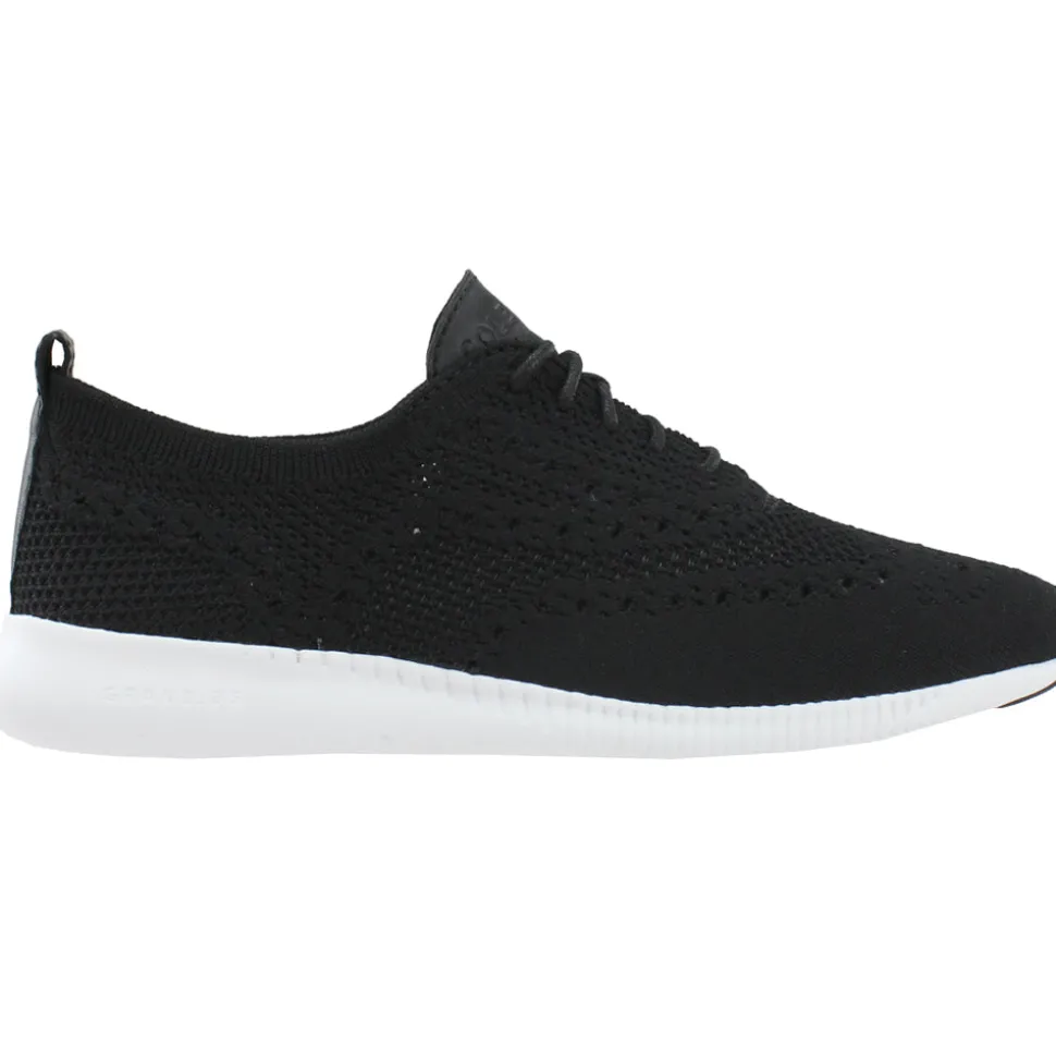 2.ZEROGRAND Stitchlite Oxford Perforated Lace Up Sneakers
