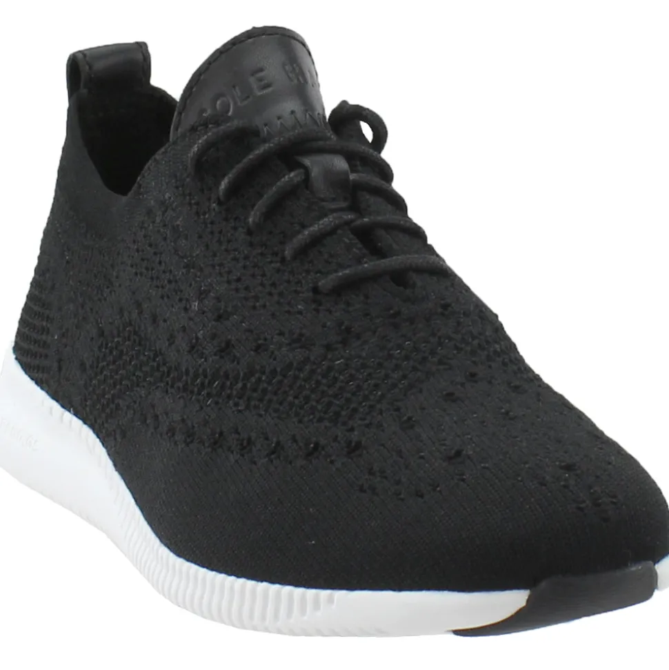 2.ZEROGRAND Stitchlite Oxford Perforated Lace Up Sneakers