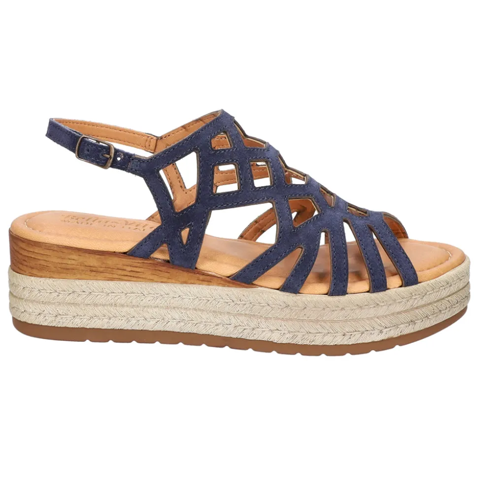 Zip-Italy Espadrille Wedge Sandals