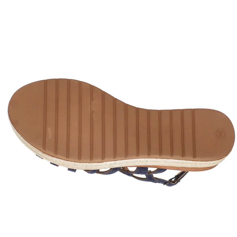 Zip-Italy Espadrille Wedge Sandals